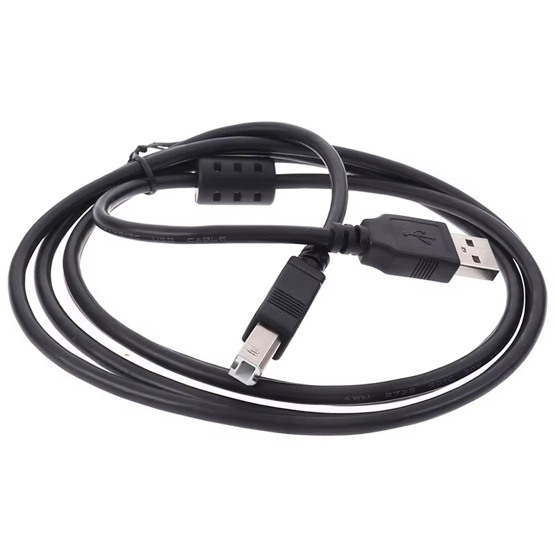 USB 2.0 a Male to USB B Male Type B BM up & down & Left & Right Angle Printer Scanner 90 Degree Cable BM Angled Cable 0.3M-1.5M