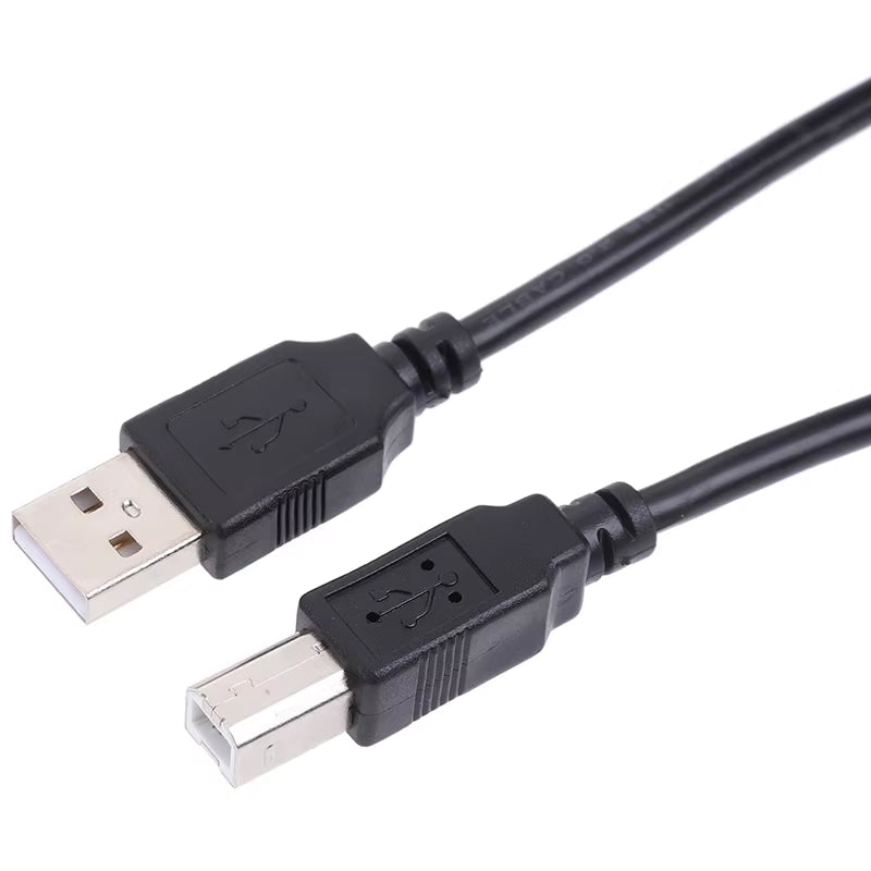 USB 2.0 a Male to USB B Male Type B BM up & down & Left & Right Angle Printer Scanner 90 Degree Cable BM Angled Cable 0.3M-1.5M