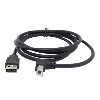 USB 2.0 a Male to USB B Male Type B BM up & down & Left & Right Angle Printer Scanner 90 Degree Cable BM Angled Cable 0.3M-1.5M